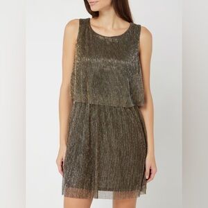 Rock & Republic Gold Shimmer Dress